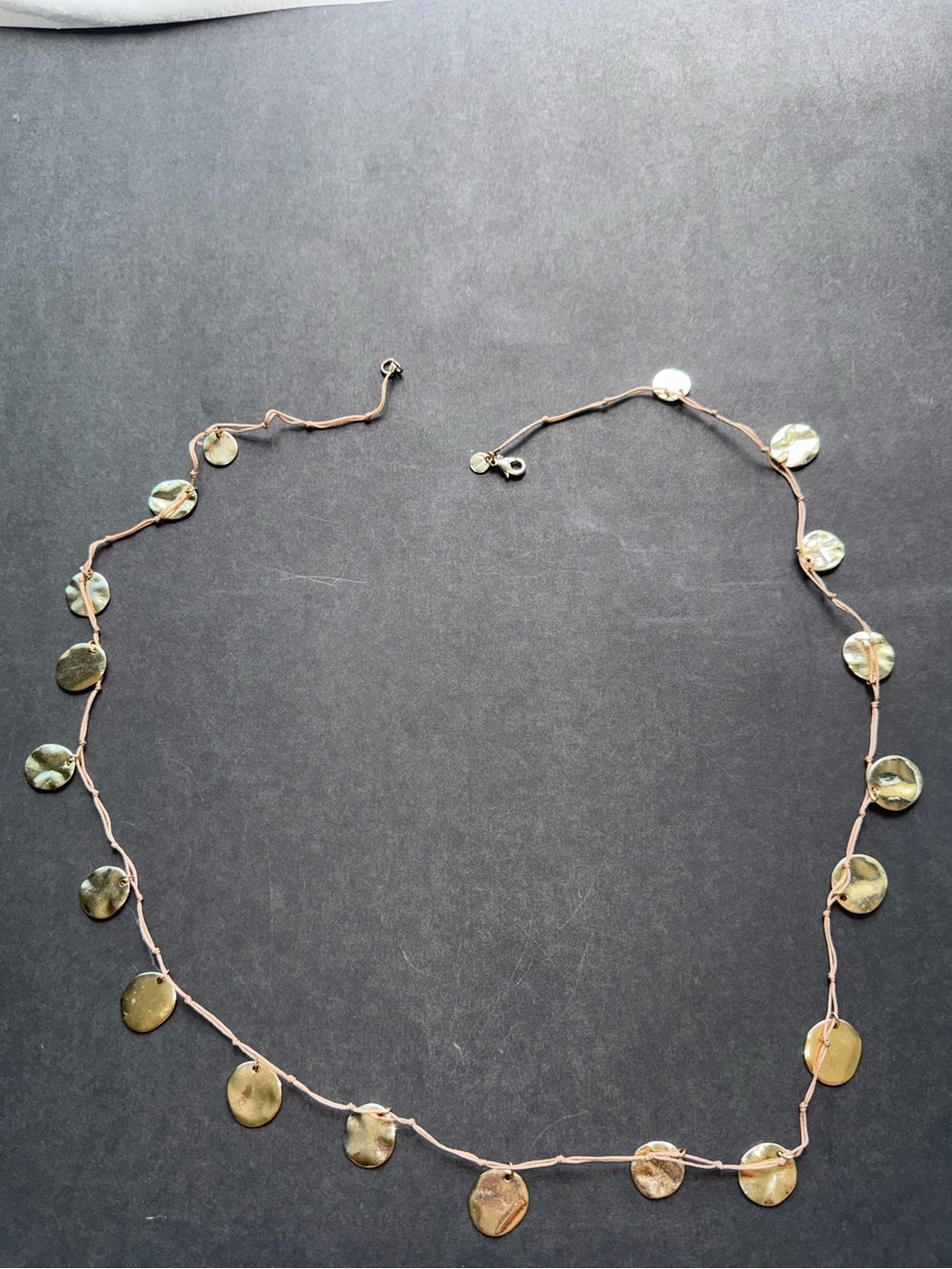 Talbots— gold dangling necklace - Picture 1 of 11